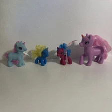 Gi-Go Wonder Pony Fakie My Little Ponies Lot Of 4