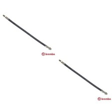 2x BREMBO Bremsschlauch Hinterachse links rechts für Peugeot 106 II 1A_ 1C_ 1.1i