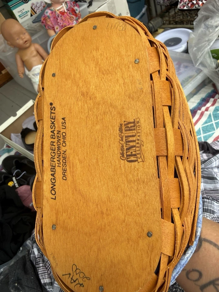 Retired Vintage Collectible Longaberger Basket In Box - Image 1 of 3