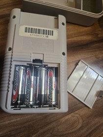 Nintendo Game Boy Lot With Console, 5 Games And Case