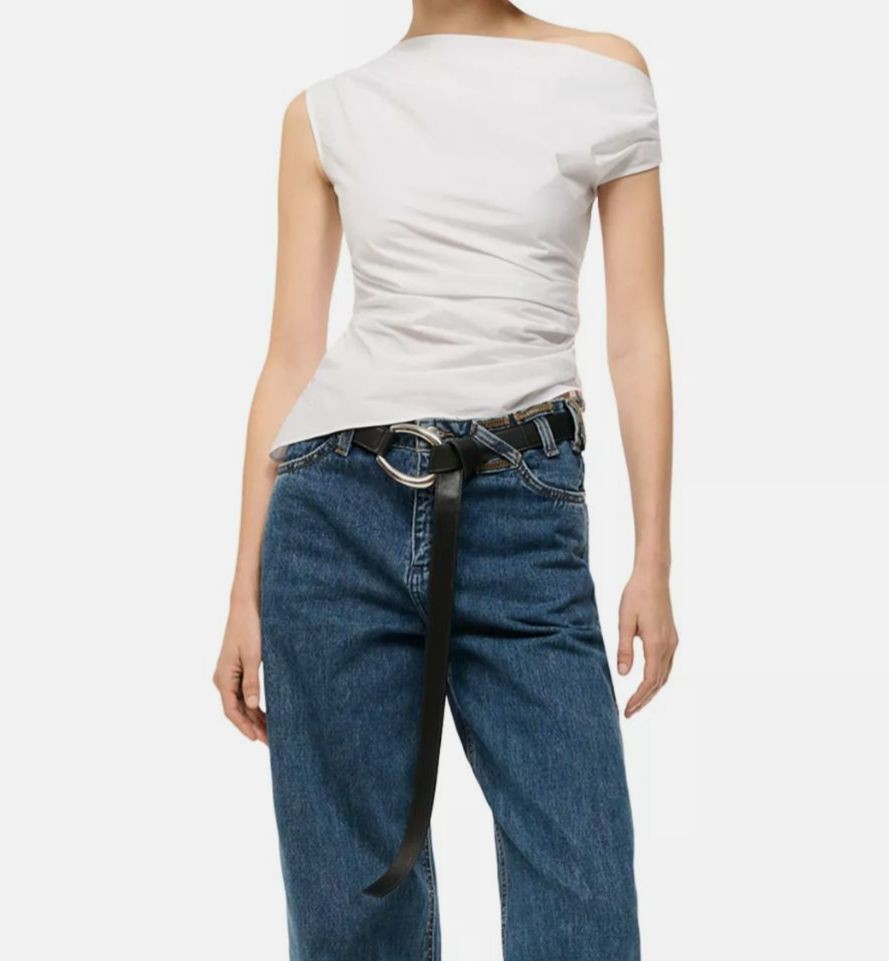 Staud Women's White Phare Top Size 4