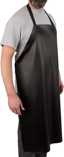 Waterproof Vinyl Apron Black .8mm Heavy Duty for Dog Grooming Fish Cleaning image 7