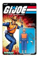 G.I. Joe ReAction  Wave 3 Wild Bill  Cartoon  by Super7