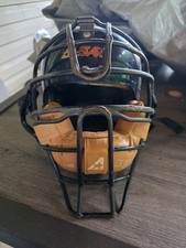 All-Star Adult Senior Catchers Helmet-Mask Black CMH2001-SR Chin Guard Baseball