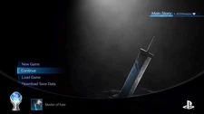 Final Fantasy VII: Remake PS4/PS5 Base Platinum Trophy (NO GAME)