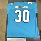 Chuba Hubbard Signed Carolina Panthers #30 Football Jersey BAS Authenticated NFL