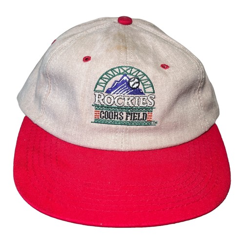 Casquette Vintage Bob's Mobile Homes 1990s - Couleurs Ohio State Buckeyes, Neuve Sans étiquette