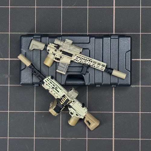 MinifigArsenal SWAT Weapons Set SIG-M8 M250 Gun Customizable for Minifigures - Picture 7 of 10