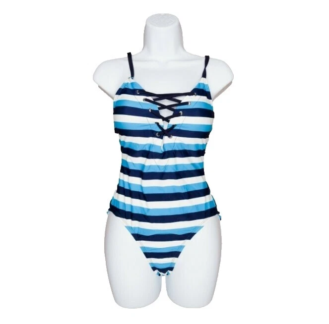 Traje de baño a rayas Nautica para De mujer