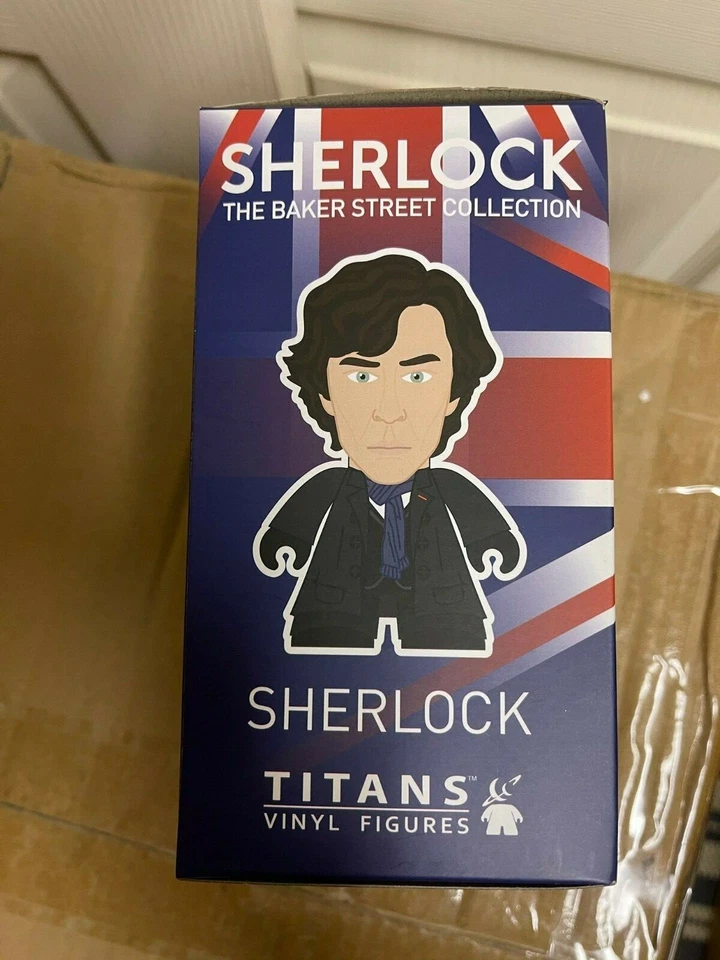 Figura 4,5" Colección Sherlock Baker Street Titans BBC TV Exclusiva Bloque Nerd  Foto 4 de 4