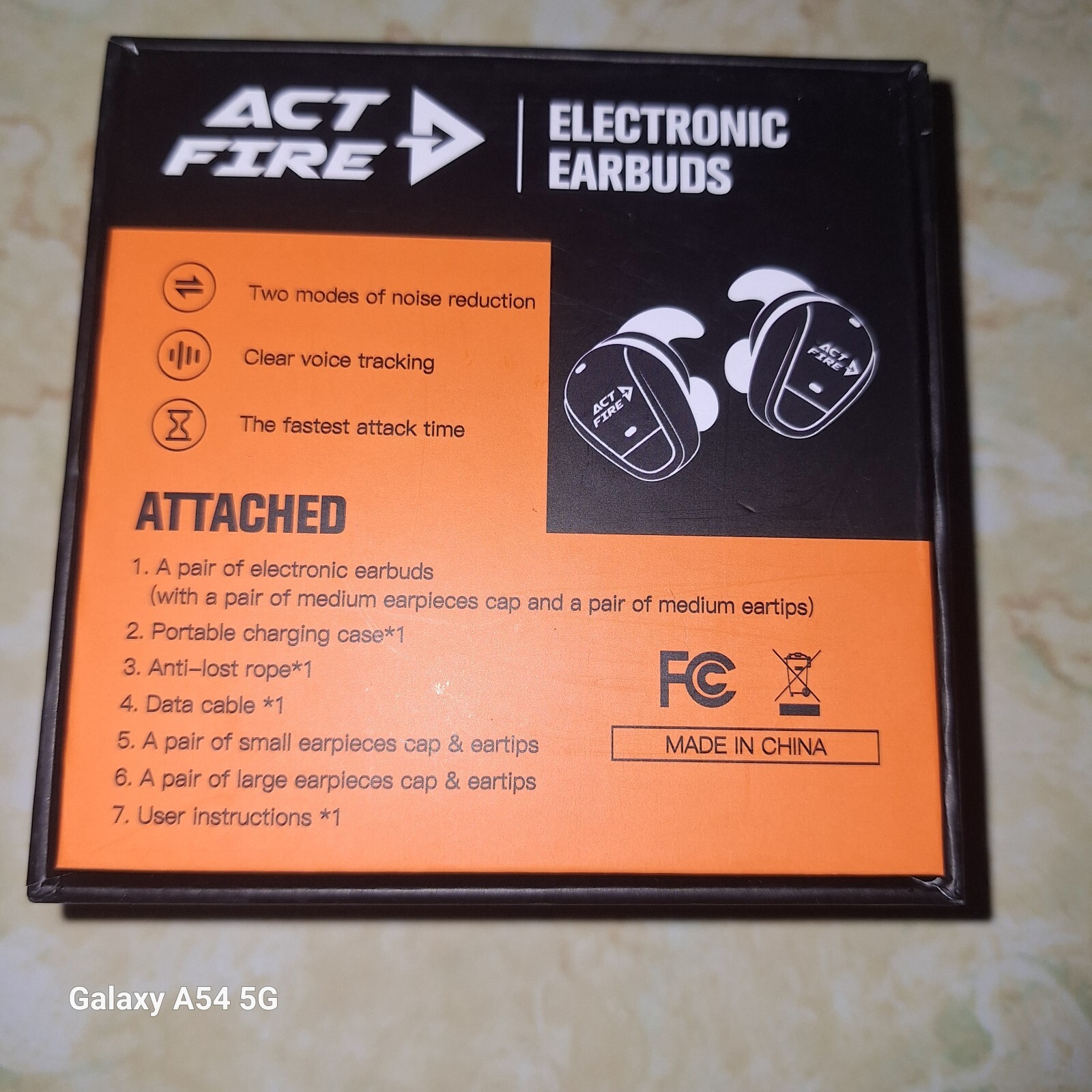 ACT FIRES Shooting Ear Protection NRR 26dB Hearing Protection