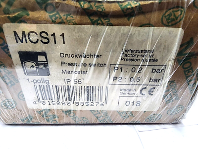 #ad #ad MOELLER MCS11 Pressure Switch 11 bar AC 15:230V 2A NEW BOX PACK KIOCKNER MCS 11 $189.99