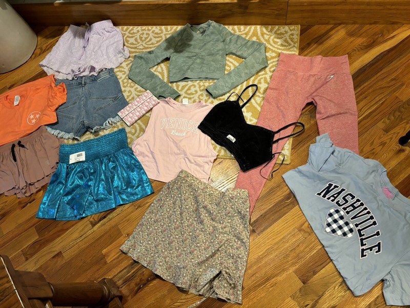 Women Size S 20 PC Lot GymShark Revice UO AE Southern Tide Easel Entro Some New