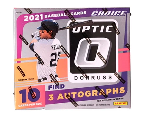 2021 Panini Donruss Optic Baseball New Sealed Choice Box