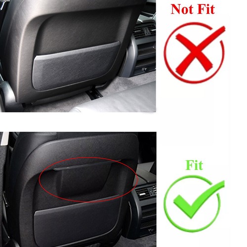 Moka Front Seat Back Panel Cover For BMW F01 F02 X5 F15 X6 F16 F10LCI F18LCI - Picture 2 of 6