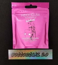 NEW Heidi Klum Intimates Solutions Silicone Gel Covers Reusable/Waterproof