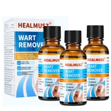3PCS Wart Remover Liquid Plantar Wart Removers for Feet Body Fast Acting 30ml