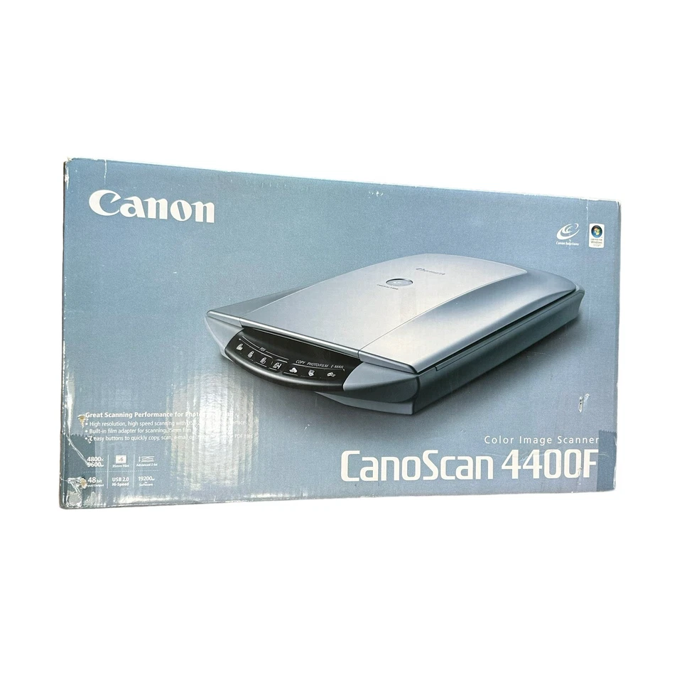 Canon CanoScan 4400f Color Image Scanner Film Adapter New Open Box - Image 3 of 4