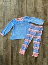 Girls size 4/5 American Girl Bitty Baby Snowy Dreams Holiday Christmas Pajamas