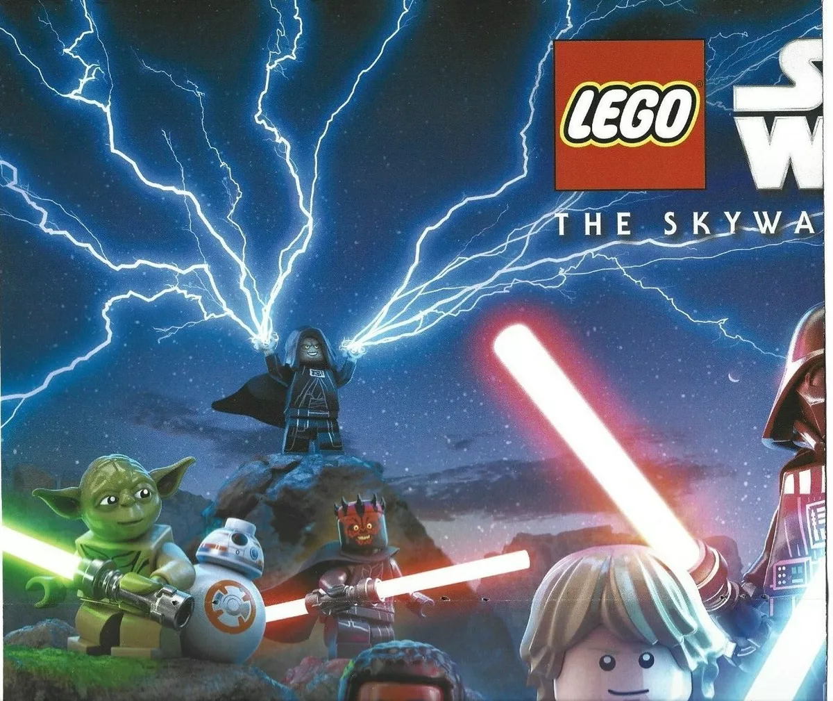 Lego Star Wars Skywalker Saga Magazine Poster Lego Star Wars PS5