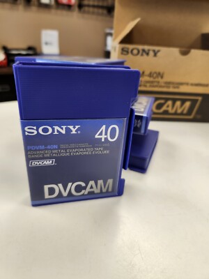 Digital Video Cassette Tapes Sony PDVM-40N DVCAM Tapes - Box Of 10