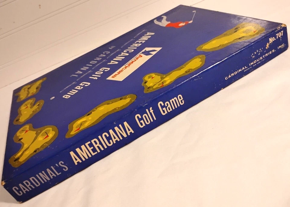 Vintage Americana Golf Game 1960's VG Cardinal Industries N.Y. #707 Complete - Image 2 of 4