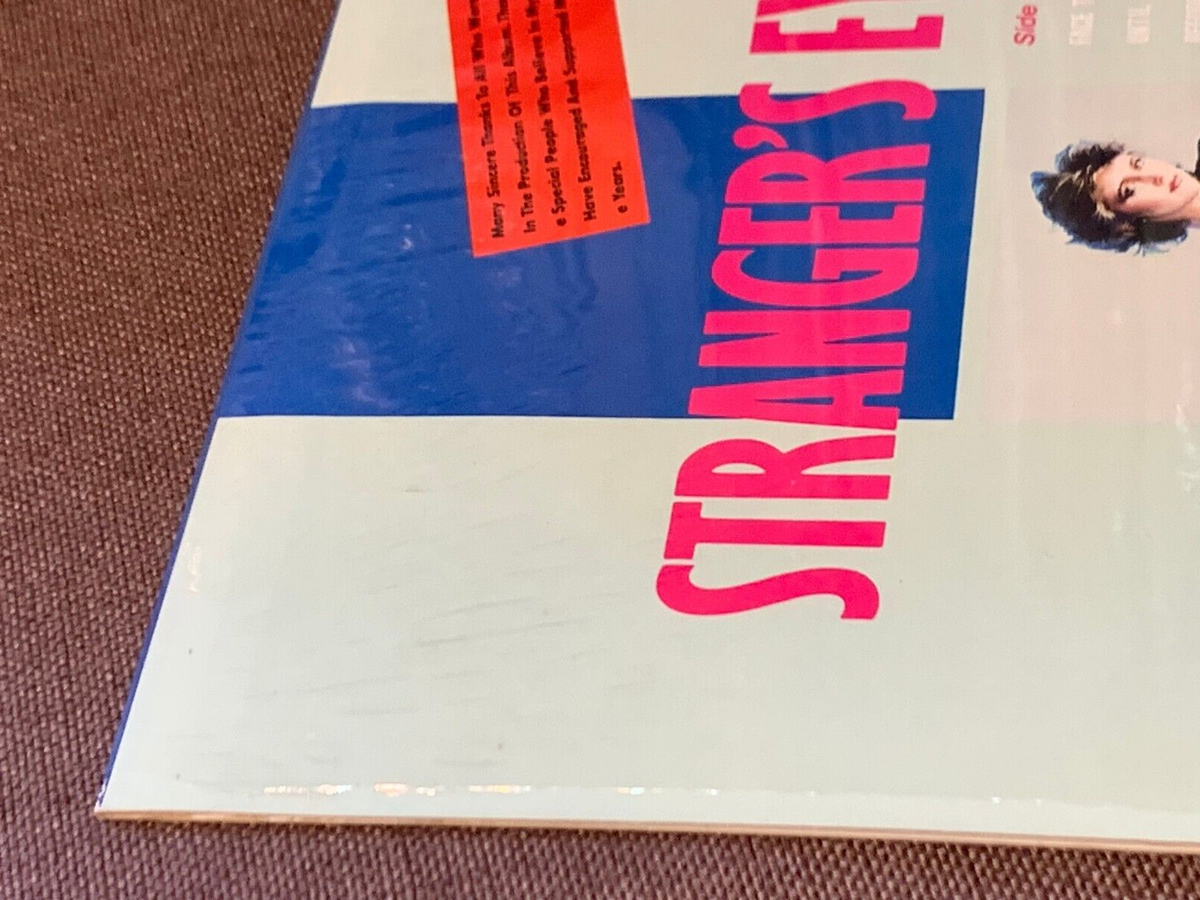 Promo CATHI LINN Stranger's Eyes JAPAN LP RECORD 25K-5
