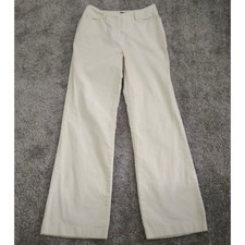 Y2K Pants Vintage 90s Flare Wide Leg Pants Cream Soft New York  Company S M