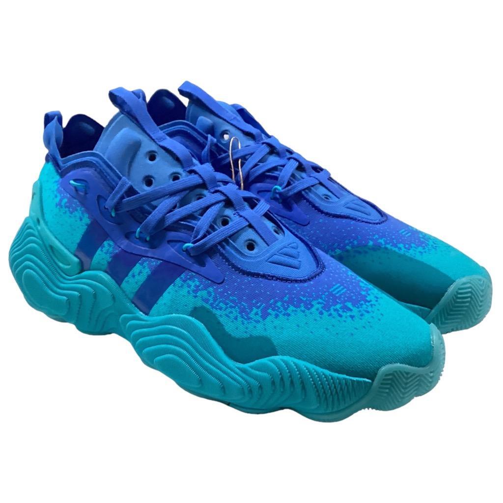 Adidas Basketball Shoes Mens Size 11 Blue Trae Young 3 Sneakers NEW