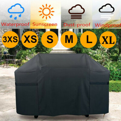 Neu Grillabdeckung Cover Abdeckhaube Grill Wasserdicht BBQ Gasgrill Abdeckplane