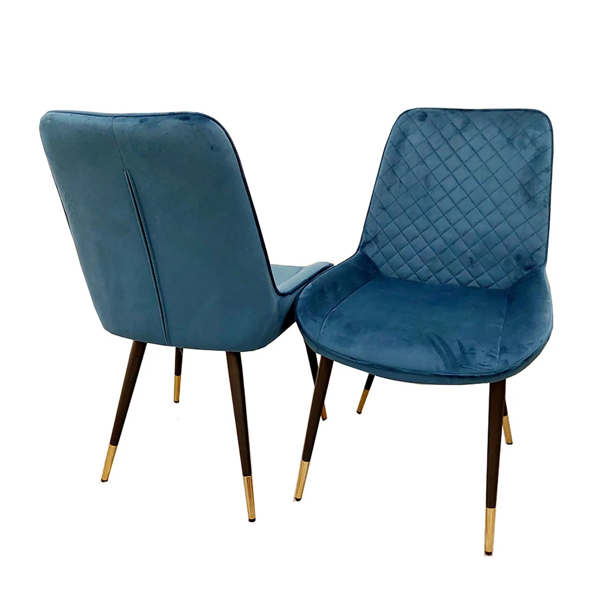 Navy blue metal chairs deals