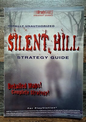 Silent Hill Strategy Guide Spielberater Englisch Brady Games PS1/PS2/PS3 1999
