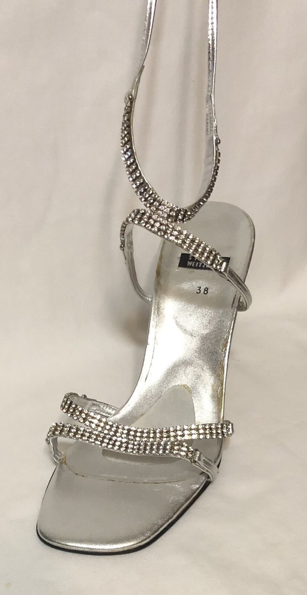サンダル・ミュール STUART WEITZMAN Women Sandals SI610 SILVER Stuart Weitzman 