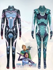 Split Fiction Cosplay Costume Mio Zoe Jumpsuit Women's Outfit 