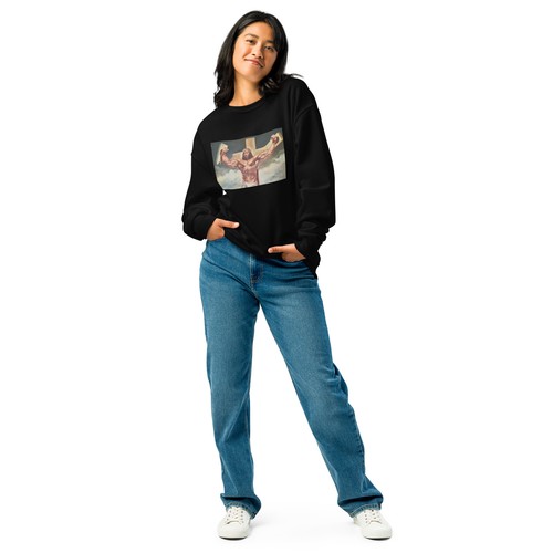 Sudadera de manga larga Buff Jesus cuello redondo - Imagen 4 de 16