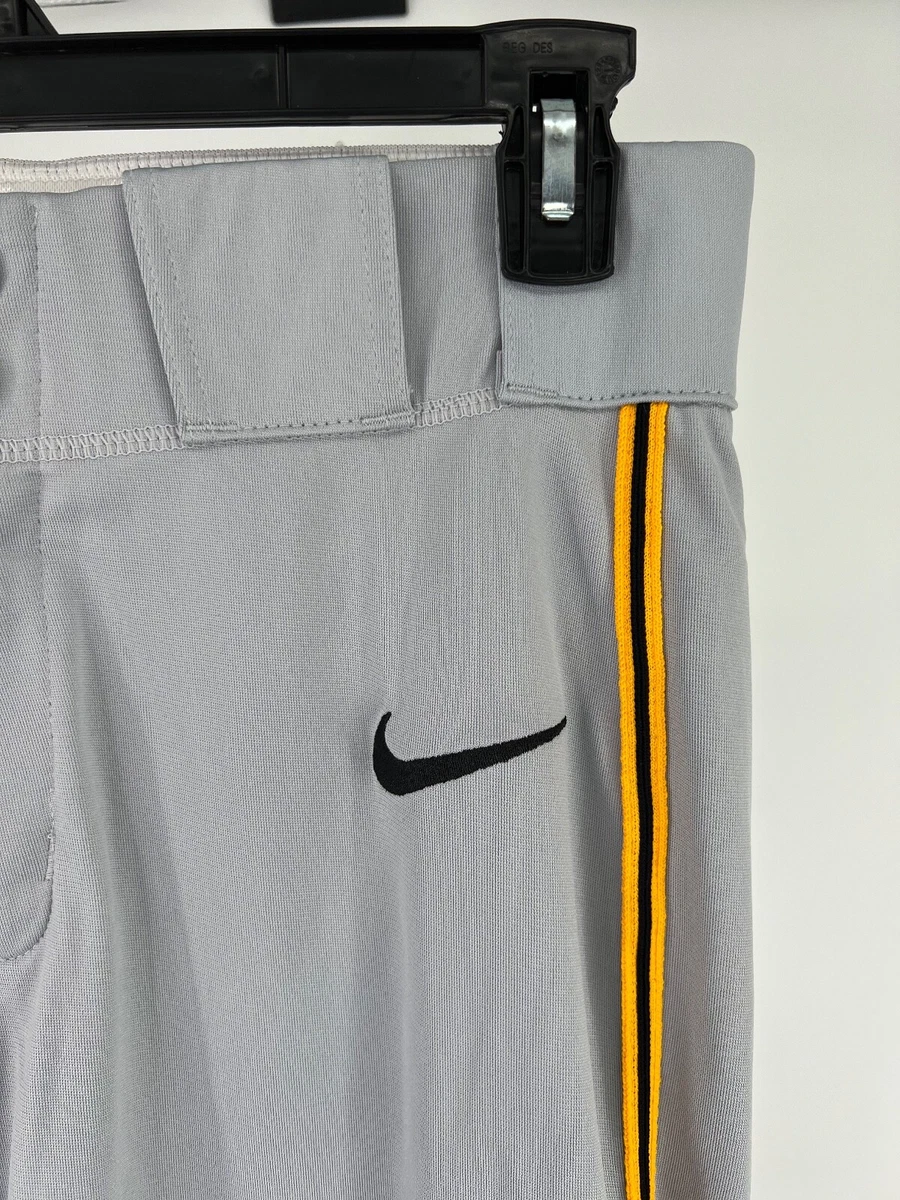 nike baseball pants with black piping