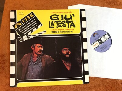 Giù La Testa Ennio Morricone Giu Italy Soundtrack LP Cinevox '80 duck you sucker
