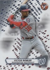 VICTOR ROBLES TOPPS PRISTINE BASE WASHINGTON NATIONALS #33 2023 23
