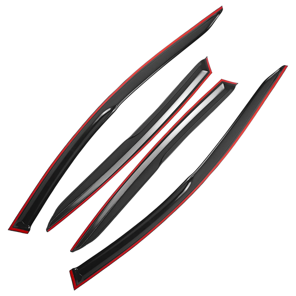 Visera de ventana genuina Acura TL 2009-2014 protectores solares protector de lluvia deflector de ventilación Foto 2 de 4