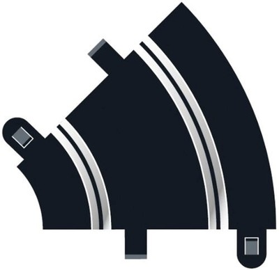 Scalextric Radius 1 Curve 45° x 2