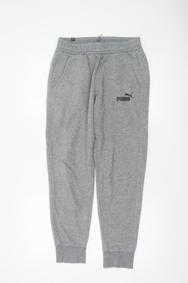 Graue Jogginghose Herren UK Größe S Puma Regular Fit