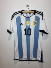 Adidas Argentina 2022 World Cup Home Jersey Messi #10 100% Authentic