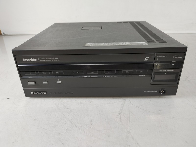 Vintage Pioneer LD-V6000 LaserVision LaserDisc Video Player No Remote For Parts