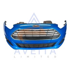 FORD FIESTA 12-17 MK7 FL Blue Candy Complete Front Bumper (DAMAGED) 1805878