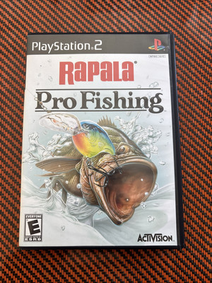 CIB RAPALA PRO FISHING PS2 SONY PLAYSTATION 2 VIDEO GAME COMPLETE IN BOX