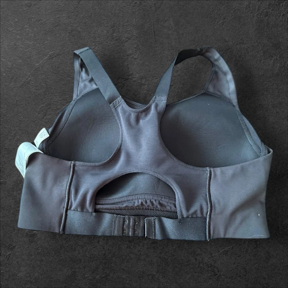 Adidas Women’s Black Sports Bra Size Large Medium Support Training Activewear - Image 2 of 3