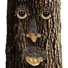 Baumgesicht Baumgeist Deko Waldgeist Ornament H&auml;ngende Baumdeko wetterfest