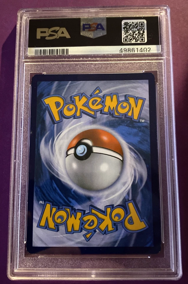 2015 POKEMON XY ROARING SKIES #104 FULL ART/RAYQUAZA EX PSA 8 - Image 2 of 2