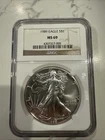1989 American Silver Eagle - NGC MS69 Great Coin Beautiful Luster