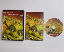 Shrek 2 Sony PlayStation 2, 2004 PS2 Video Game COMPLETE w/ Book Insert Manual